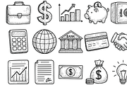 Banking Icon Vector Set, an Object Graphic by nikagraphic (Thumbnail 3 of 3)