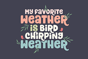 Chirp Font, a Font by Denise Chandler (Thumbnail 3 of 6)