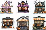 Halloween Storefront Sublimation, an Illustration by CraftArtStudio (Thumbnail 3 of 6)