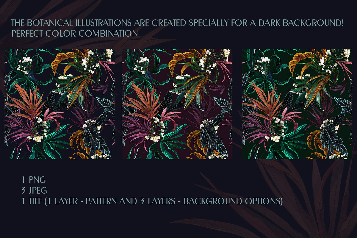 Tropics - seamless tropical pattern, a Pattern Graphic by Lisima (Photo 4 of 10)