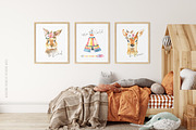 Boho Watercolor Woodland Animals, an Animal Illustration by Catherine Wheel (Thumbnail 5 of 17)