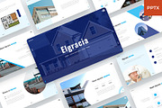 Elgracia - Real estate PowerPoint, a Presentation Template by BeadyLab (Thumbnail 1 of 6)