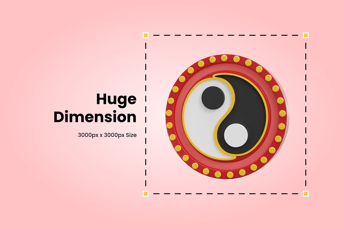 3D Chinese Cultural Illustration, an Object 3D Model by SLAB! Design (Photo 2 of 4)