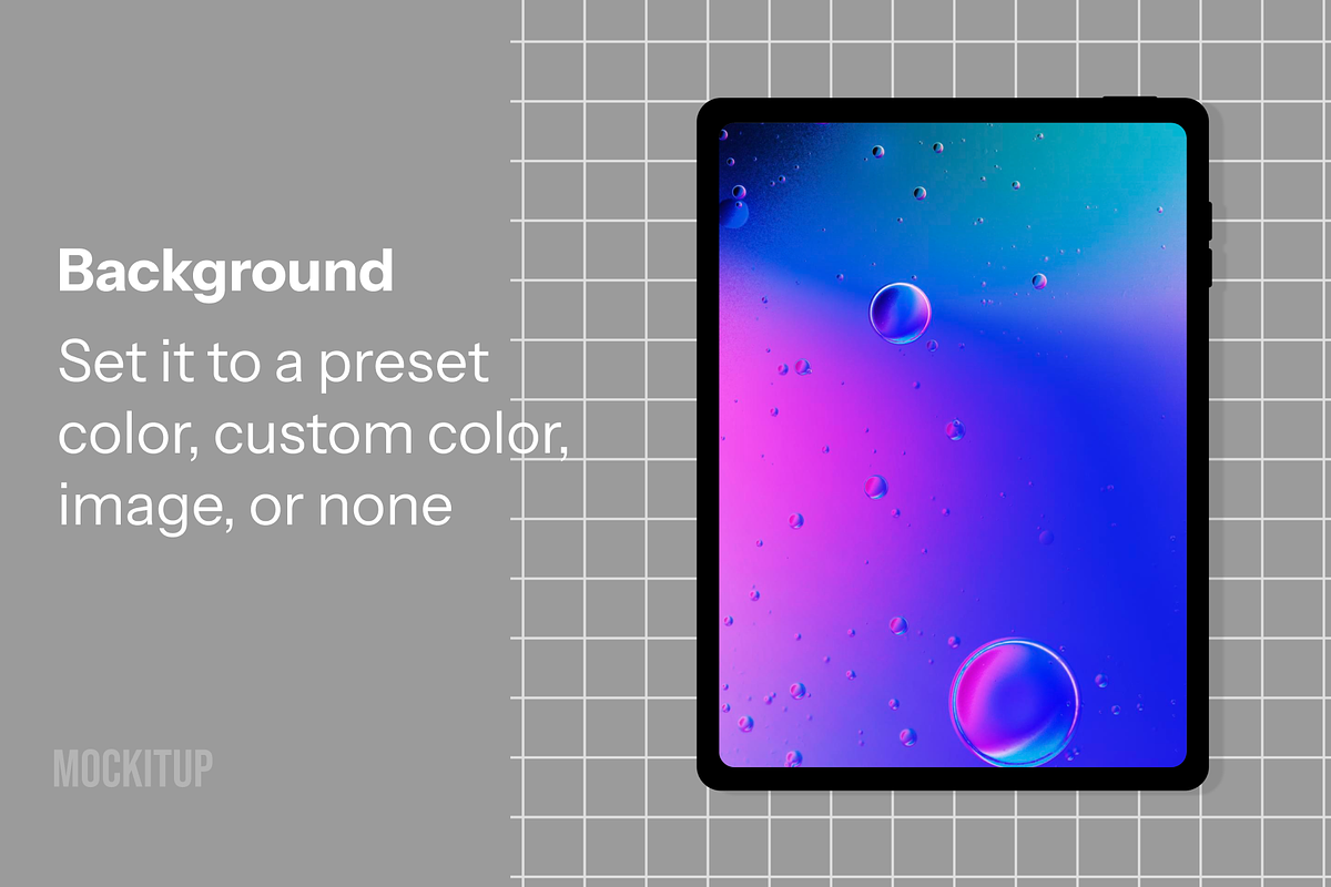 iPad Mockup + 6 FREE backgrounds, an iPad Mockup by Mock It Up (Photo 3 of 5)