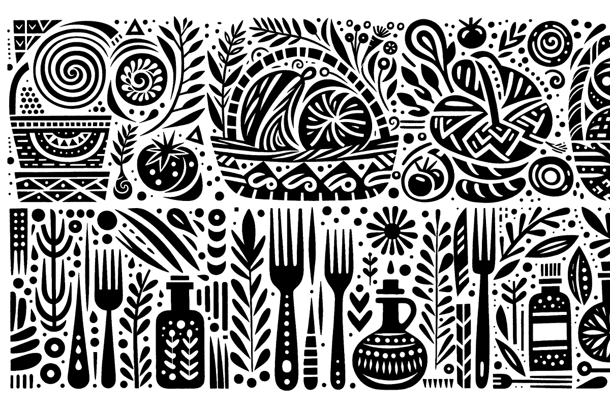 Vintage Wild Animals Folk Art, a Decorative Illustration by devastd (Photo 21 of 28)