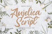Anjelica Script - Bold Script Font, a Script Font by StringLabs (Thumbnail 1 of 13)