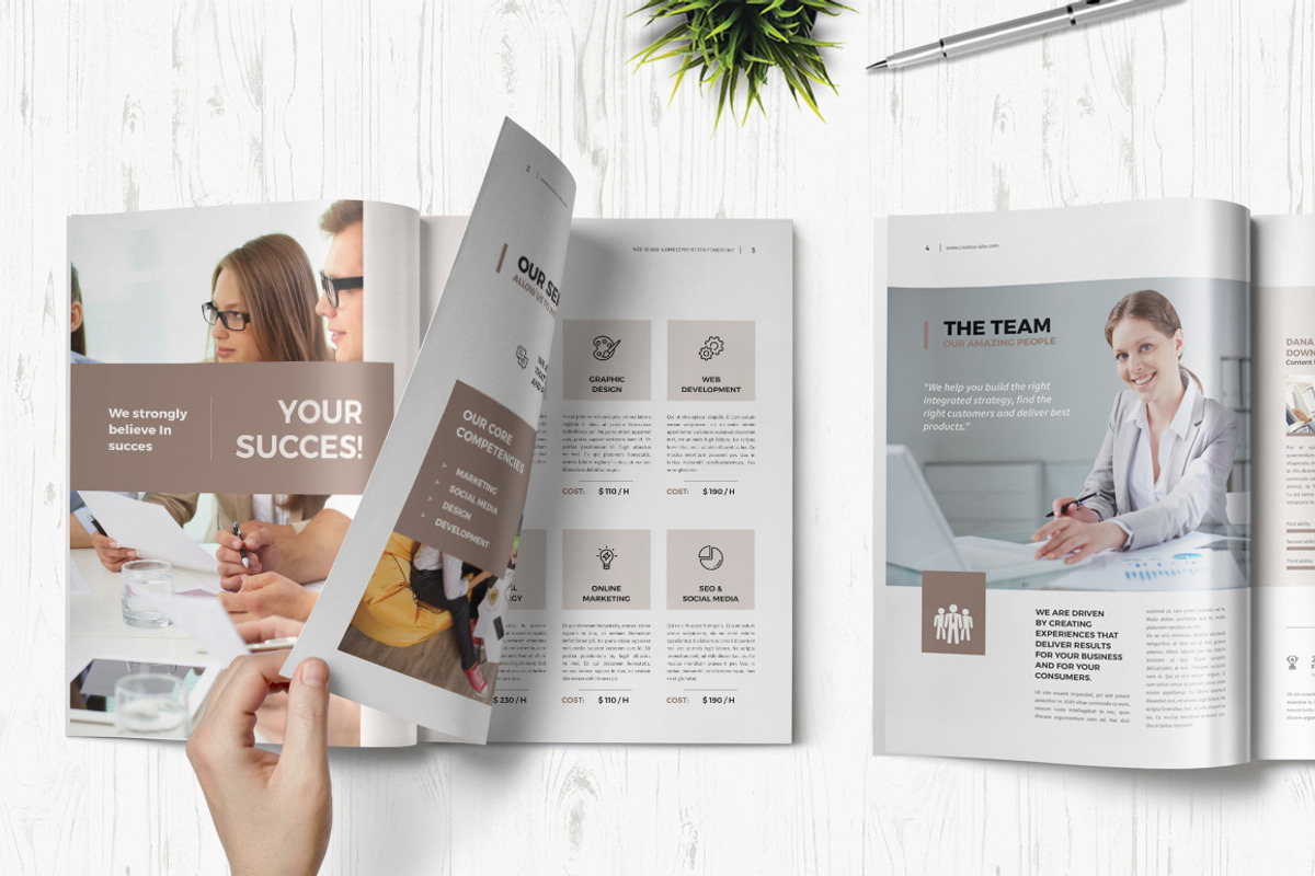 Project Proposal, a Brochure Template by Sabin (Photo 2 of 10)