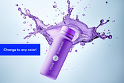 Water Bottle Mockup 3 PSD MultiPack, a Cups & Container Mockup by 4NVRdotcom Mockups (Thumbnail 4 of 5)