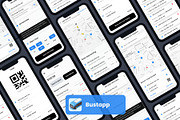 City Bus BookingApp Bustapp, an UI Kit Template by Opus LabWorks (Thumbnail 6 of 7)