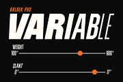 Balbek Pro - Modern Sans Serif, a Sans Serif Font by Valentino Vergan (Thumbnail 10 of 18)