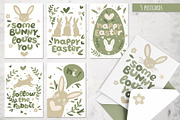 EASTER set. Patterns and postcards, a Pattern Graphic by pineart (Thumbnail 2 of 6)