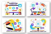 10 World Computer Literacy Day, an Object Illustration by denayunebgt (Thumbnail 2 of 4)