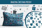 Scandinavian Christmas brushes, a Brush Add-On by ekmelica (Thumbnail 6 of 14)