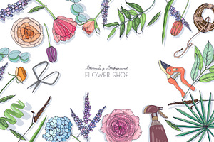 Flowers for advertising, floral shop, a Decorative Illustration by Good Studio