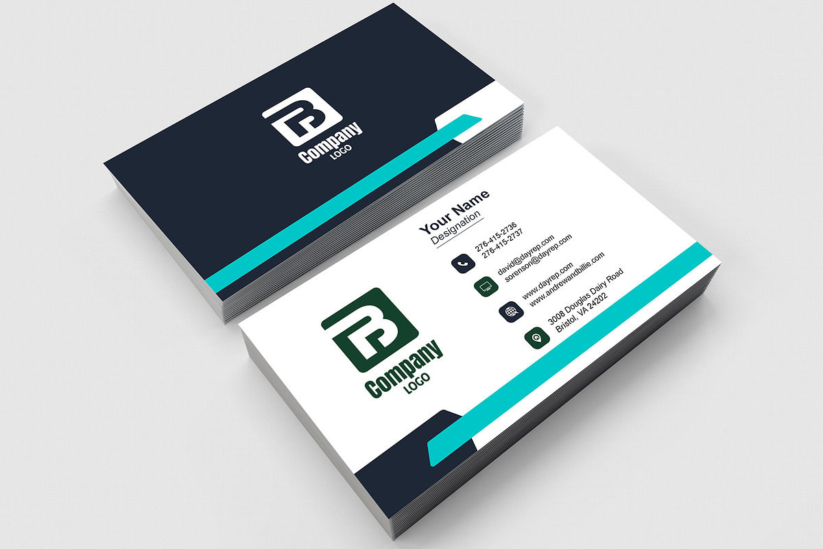 Administrative Business Card PSD preview 4