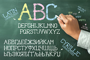 Multilingual Chalk font, a Slab Serif Font by Ekaterina Glazkova (Thumbnail 2 of 5)