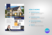 Just listed real estate Canva, a Flyer Template by antyalias store (Thumbnail 3 of 3)