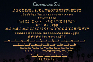 Boardley Script - Layered Font