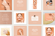 Skincare Canva Template, a Social Media Template by Moodwave Studio (Thumbnail 4 of 10)