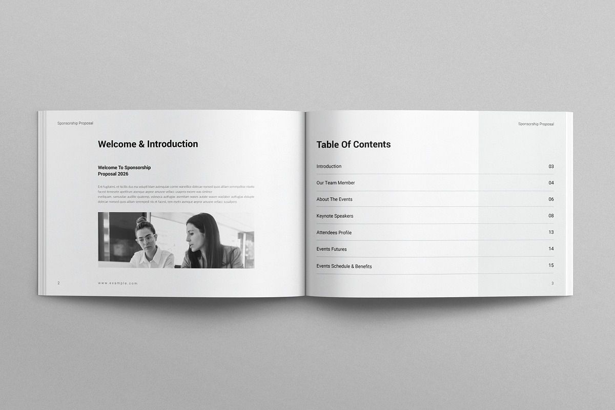 Sponsorship Proposal Landscape, a Brochure Template by E-Type (Photo 2 of 7)