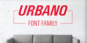 Urbano, a Sans Serif Font by FontSite Inc. (Thumbnail 1 of 4)