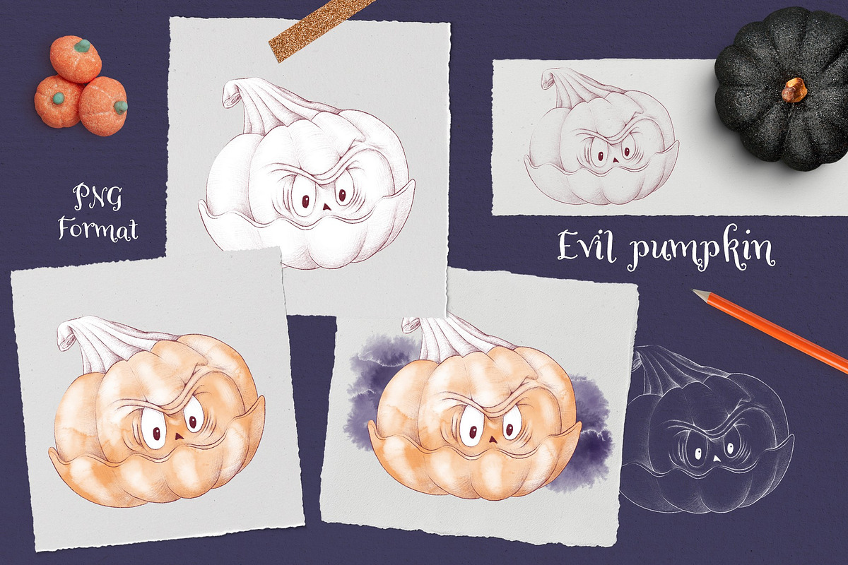 Trick or treat?, a Decorative Illustration by Yuliya Art (Photo 11 of 19)
