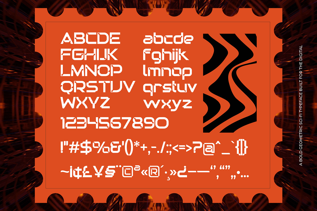 Quantmo Bold Futuristic Sans Serif, a Sans Serif Font by Jaruka (Photo 10 of 10)