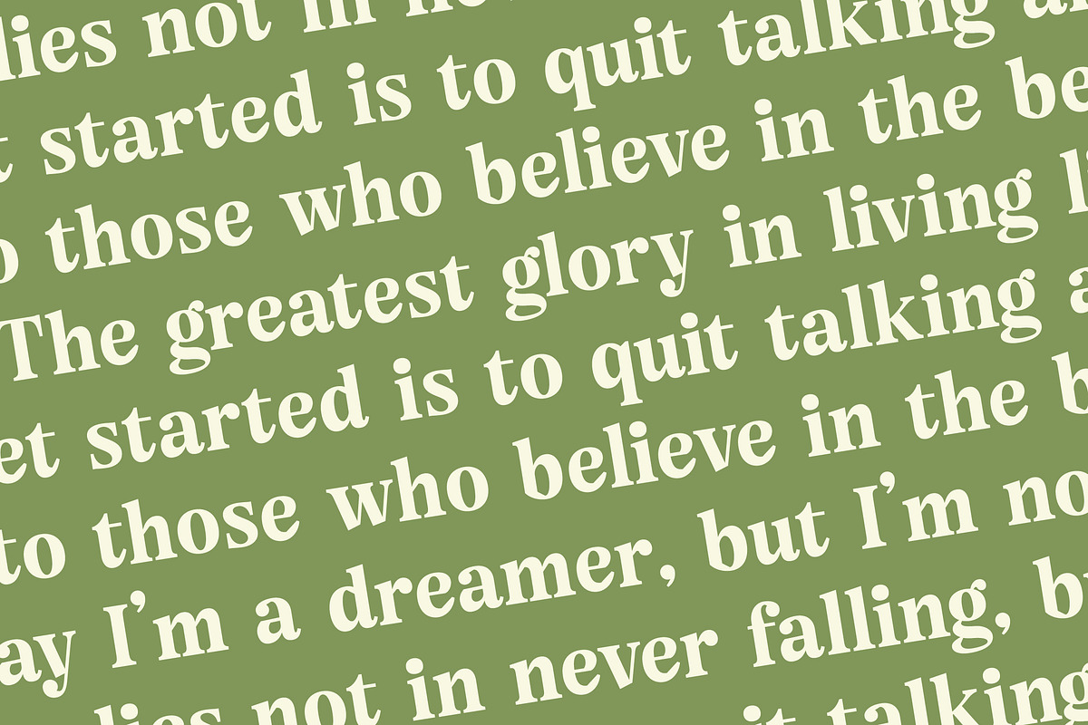 Angel & Bunda Groovy Serif Font, a Serif Font by timelesstype.co (Photo 16 of 20)