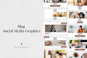 Blog Facebook Posts, a Social Media Template by Social Corner Graphics (Thumbnail 1 of 7)