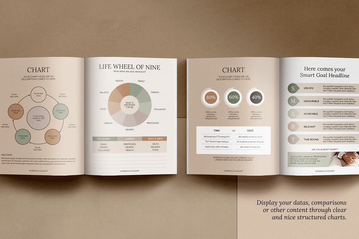 4 in 1 Course Creator Super Bundle E, a Magazine Template by Mirazz