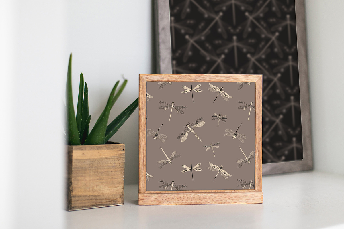 Mystical Insect Patterns, a Pattern Graphic by Annakniaz (Photo 7 of 10)