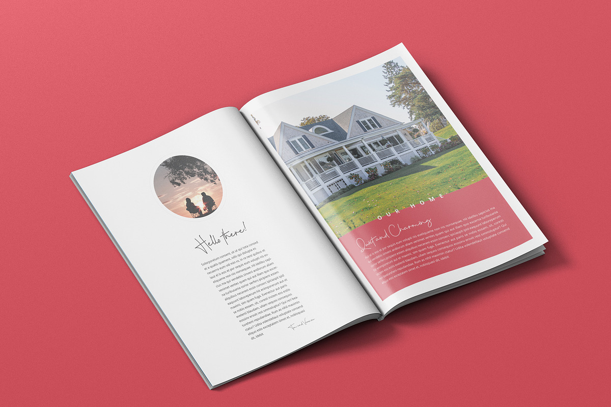 Adoption Profile Template, a Magazine Template by Prixel Creative (Photo 2 of 12)