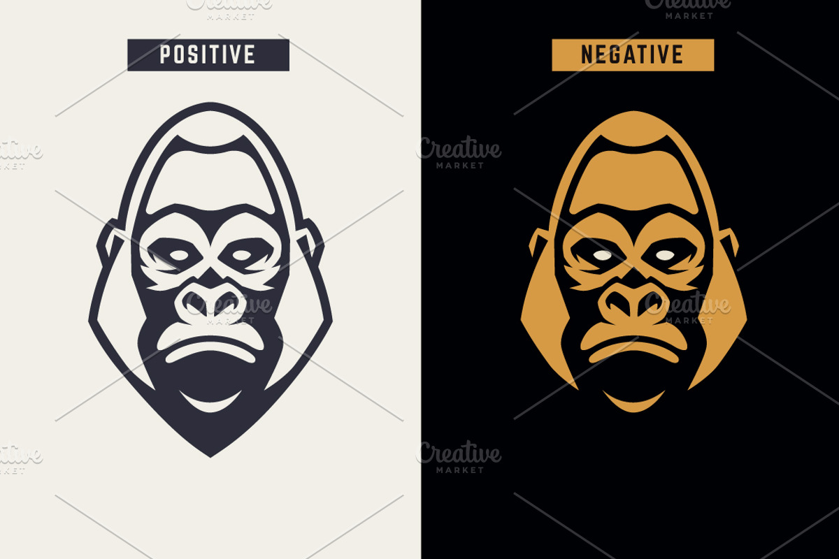 Animals Mascot Icons Vector Set, a Duotone Icon by Vecster (Photo 6 of 17)