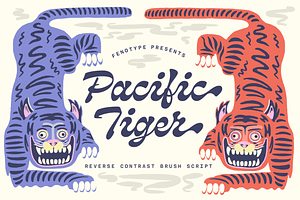 Pacific Tiger Retro Script