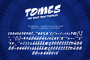 Tomes - The Bold Display Font, a Serif Font by overlaytemplates (Thumbnail 5 of 5)