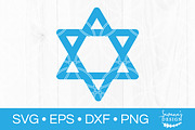 Star of David SVG Jewish SVG Israel, an Illustration by SavanasDesign (Thumbnail 2 of 2)