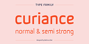 Curiance, a Sans Serif Font by Bettina Lüber (Thumbnail 1 of 9)