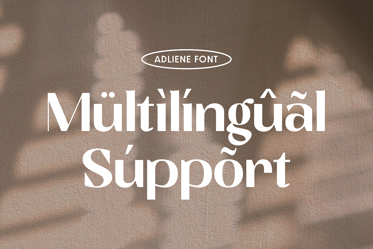 Adliene Modern Sans Serif Font, a Sans Serif Font by Graphue (Photo 9 of 9)