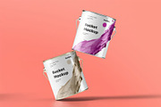 Paint Bucket Mock-up, a Product Mockup by zippypixelstudio (Thumbnail 4 of 12)