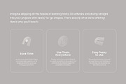 180+ Modern Natural 3D illustrations, an Object Graphic by assetpro.design (Thumbnail 11 of 21)
