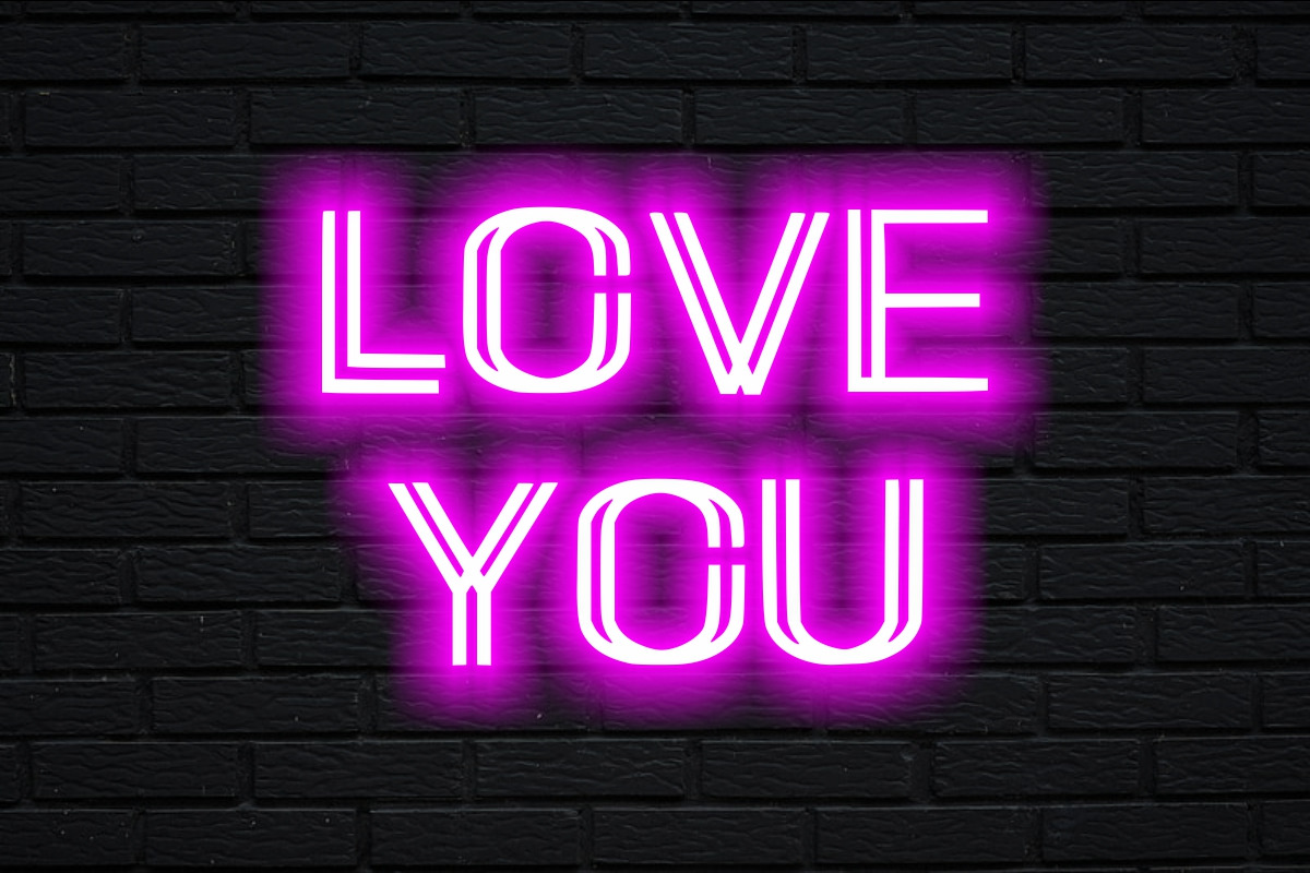 SUPER GLOW NEON LIGHT FONT, a Blackletter Font by Fourteen Letter (Photo 4 of 10)