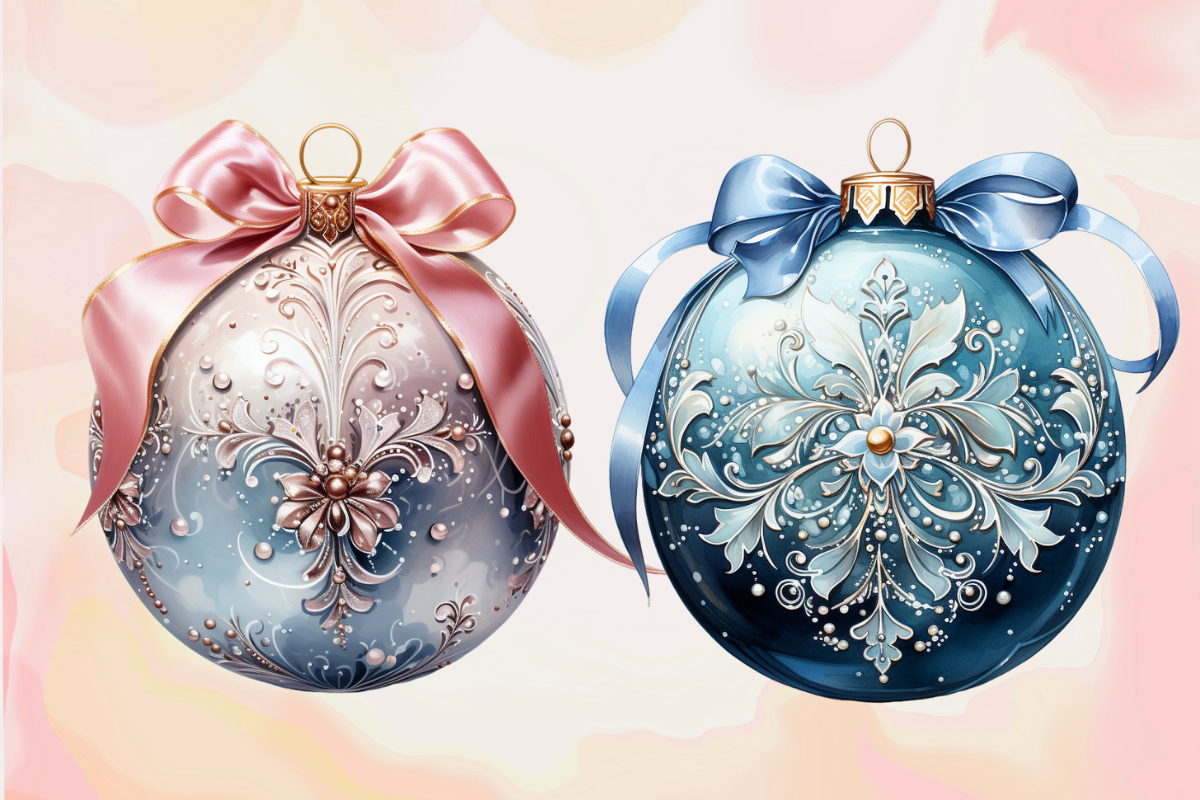 Christmas Baubles Png Clipart, an Object Graphic by Agnesagraphic (ID 95) (Photo 2 of 7)
