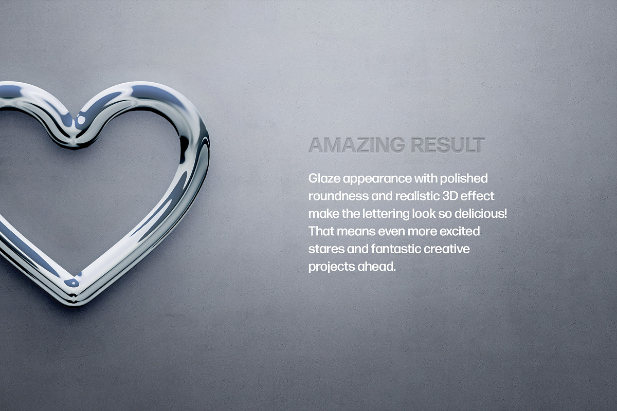 Glossy 3D Text Effects, a Layer Style Add-On by pixelbuddha.net (Photo 7 of 9)