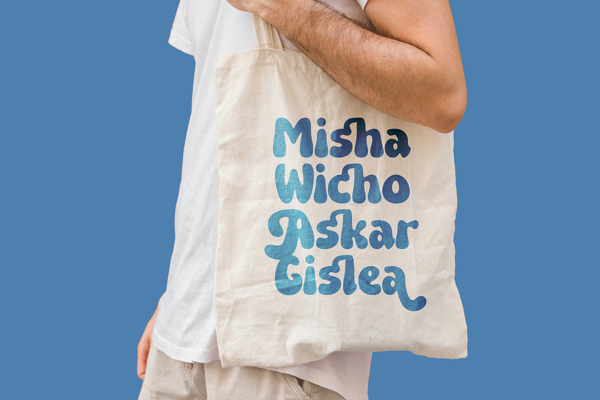 Queen Wosha Groovy Display Font, a Serif Font by timelesstype.co (Photo 7 of 20)