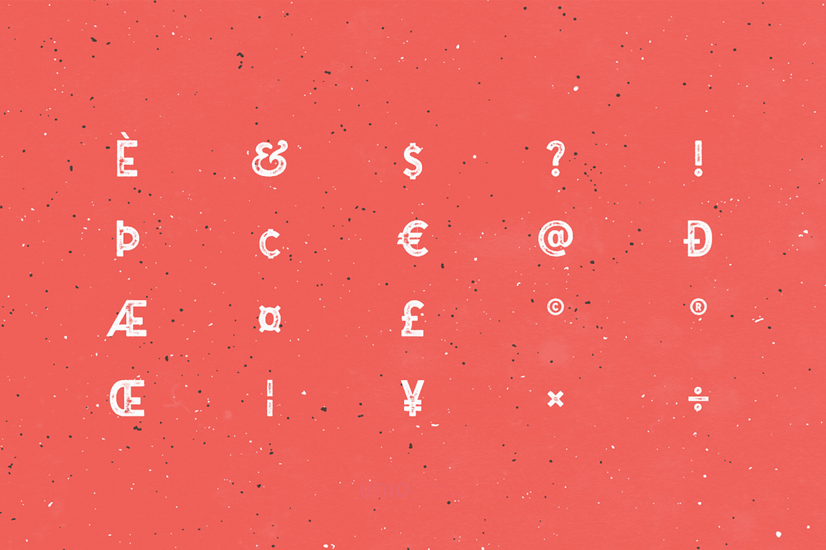 Gutenberg - Font Family, a Handwritten Font by Unio Designs (Photo 9 of 10)