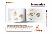 Fantasy Plant House - Laser Cut File, an Object Graphic by VectorPainter (Thumbnail 17 of 17)
