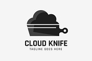 Cloud Knife Logo - Cooking Logo, a Branding & Logo Template by Creattlle (Thumbnail 2 of 4)