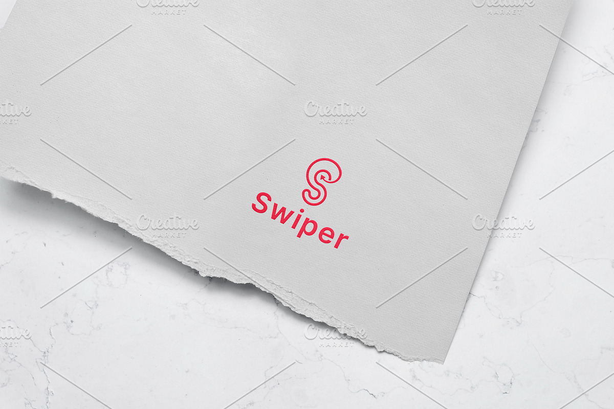 Swiper - Letter S Logo Template, a Branding & Logo Template by Graplick (Photo 3 of 3)