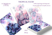 Tropical Fluid, a Texture Graphic by Salted Galaxy (Thumbnail 4 of 12)