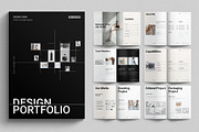 Graphic Design Portfolio Brochure, a Brochure Template by E-Type (Thumbnail 1 of 8)